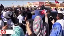Cumhurbaşkanı Erdoğan Moritanya'da böyle karşılandı
