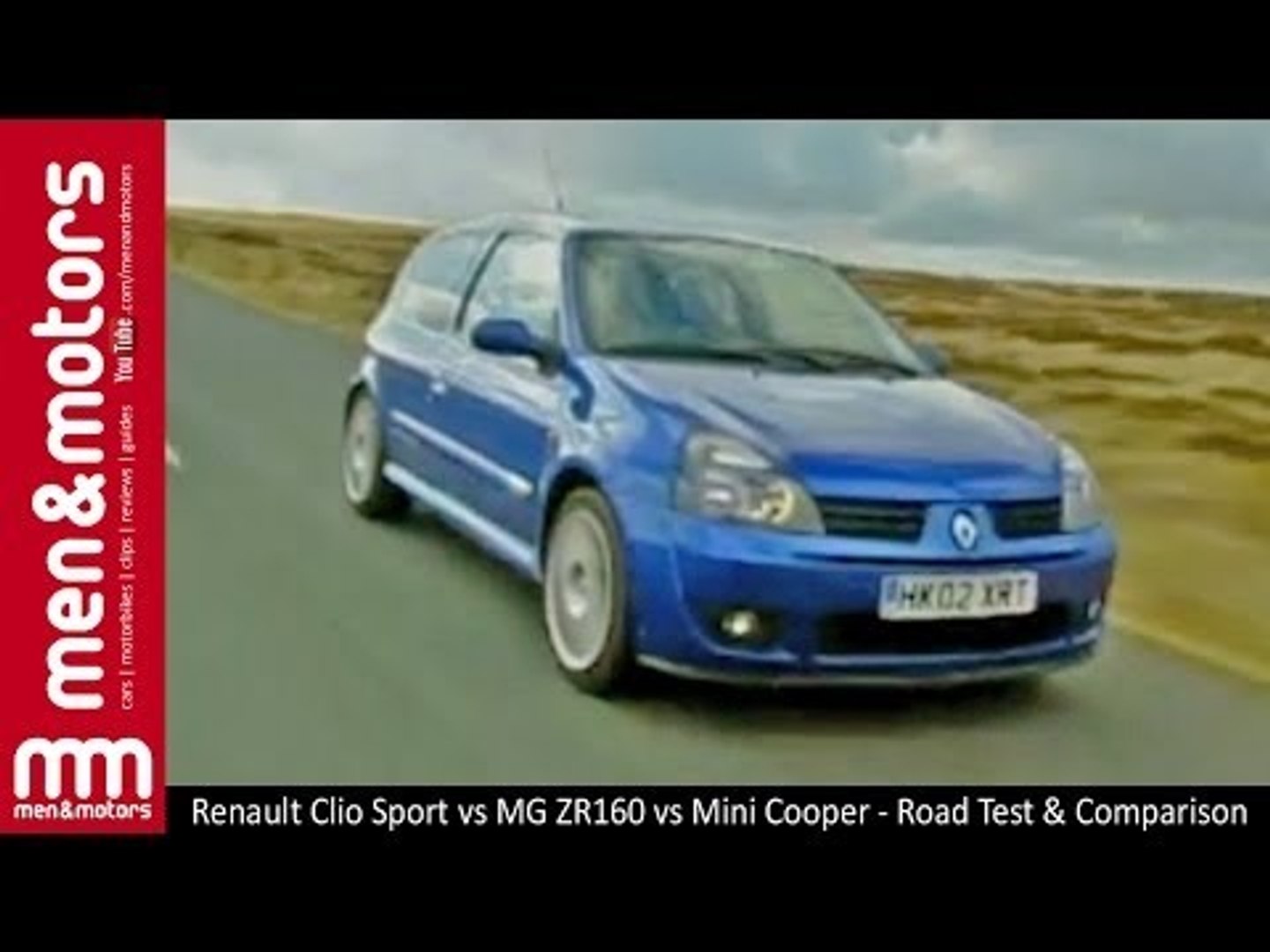 Renault Clio MG ZR160 vs Mini Road Test & Comparison - video Dailymotion