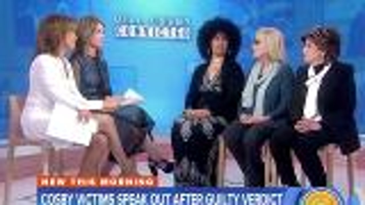 Accusers of Bill Cosby Appear on Morning Shows Following Guilty Verdict | THR News