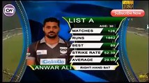 Anwar Ali 50 Off 13 Balls Pakistan Cup 2018 - Baluchistan Vs Peshawar