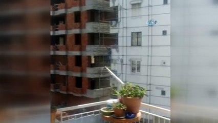 Ekmek parası için ölüme davetiye çıkardı...O anlar kamerada