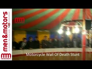 Motorcycle Wall Of Death Stunt