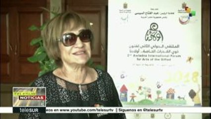 Egipto celebra Foro Internacional de Artes para Niños con Discapacidad
