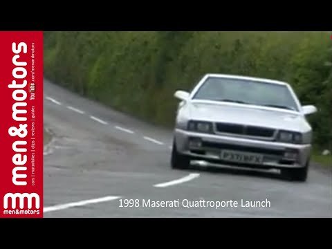 1998 Maserati Quattroporte Launch