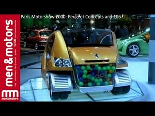 Paris Motorshow 2000: Peugeot Concepts and 206