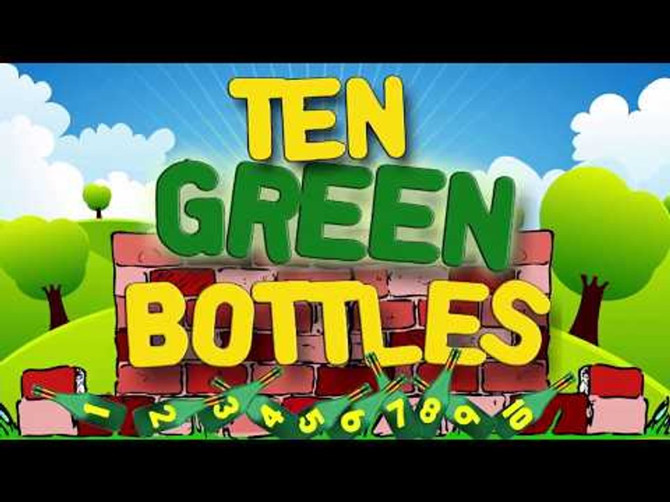 Ten Green Bottles | Kids Sing-a-long | Kids Clubhouse