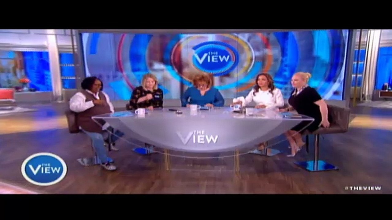 The View's Whoopi Goldberg calls out Meghan McCain for playing the victim in every debate