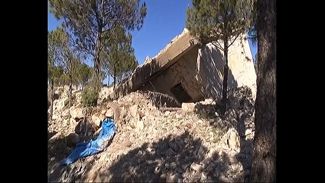 Burseya Dağı’ndaki PKK/PYD kampı böyle görüntülendi