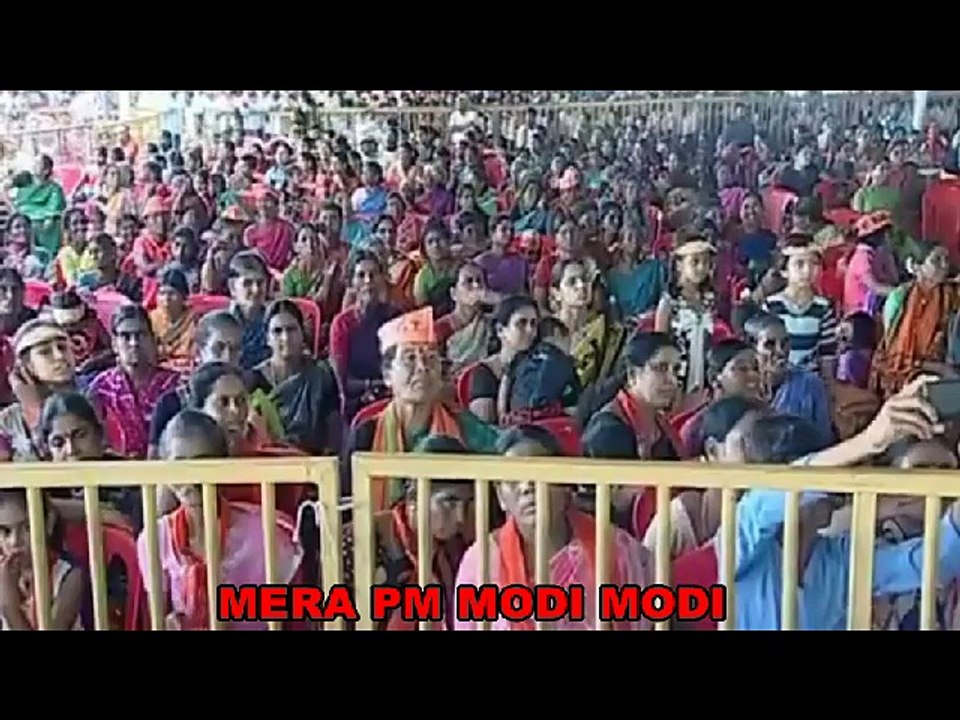 PM Narendra Modi begins BJP's campaign in Chamarajanagar district Karnataka