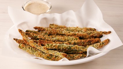 Get Your Fry Fix With Parmesan Asparagus Fries