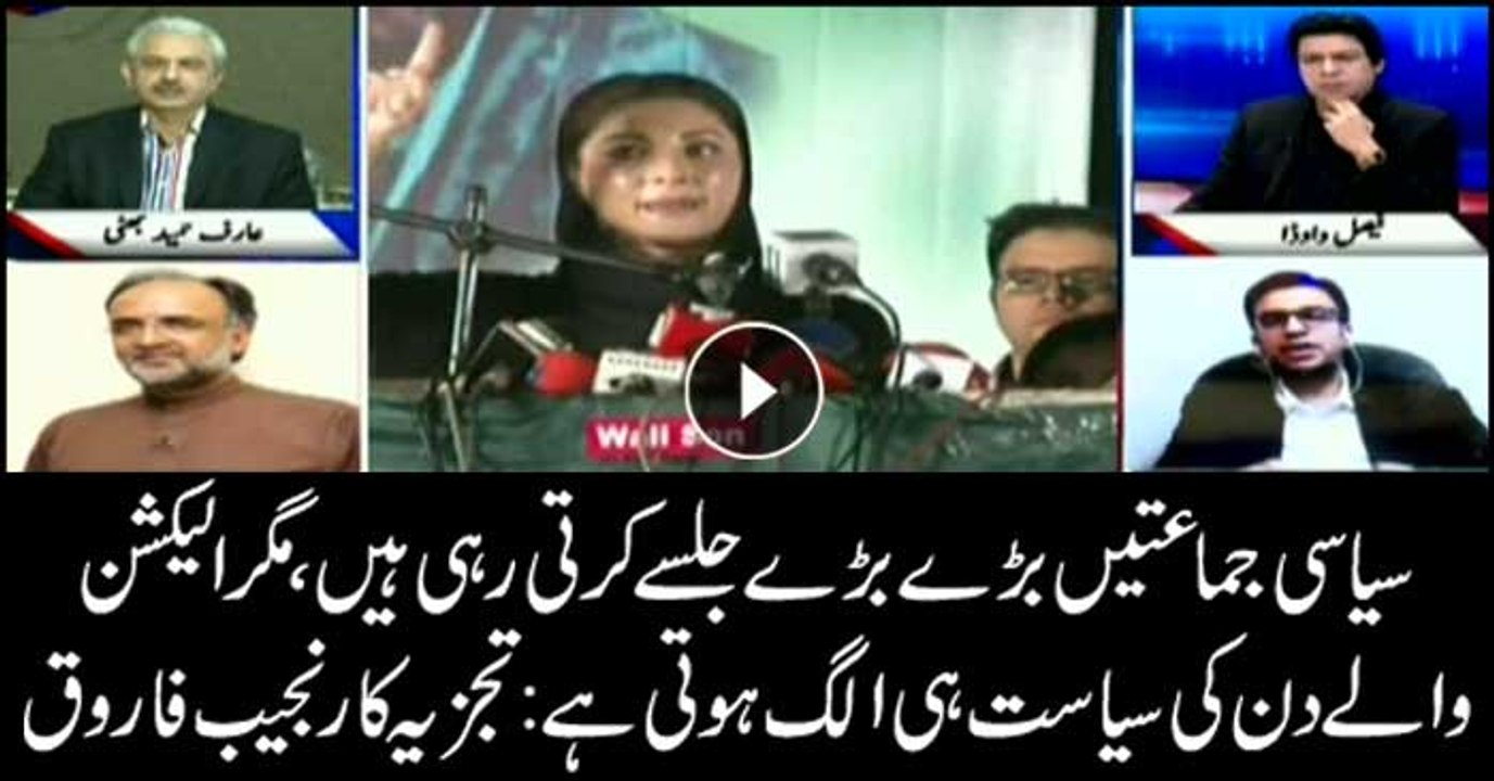 Parties can hold rallies, but politics on election day is different: Analyst Najeeb Farooq