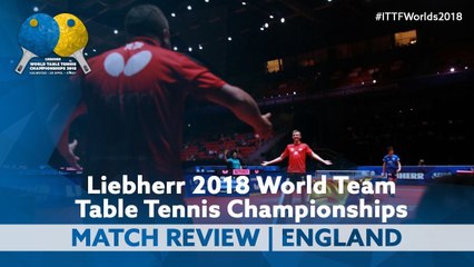 2018 World Team Championships | England Reviews Epic Win over Japan
