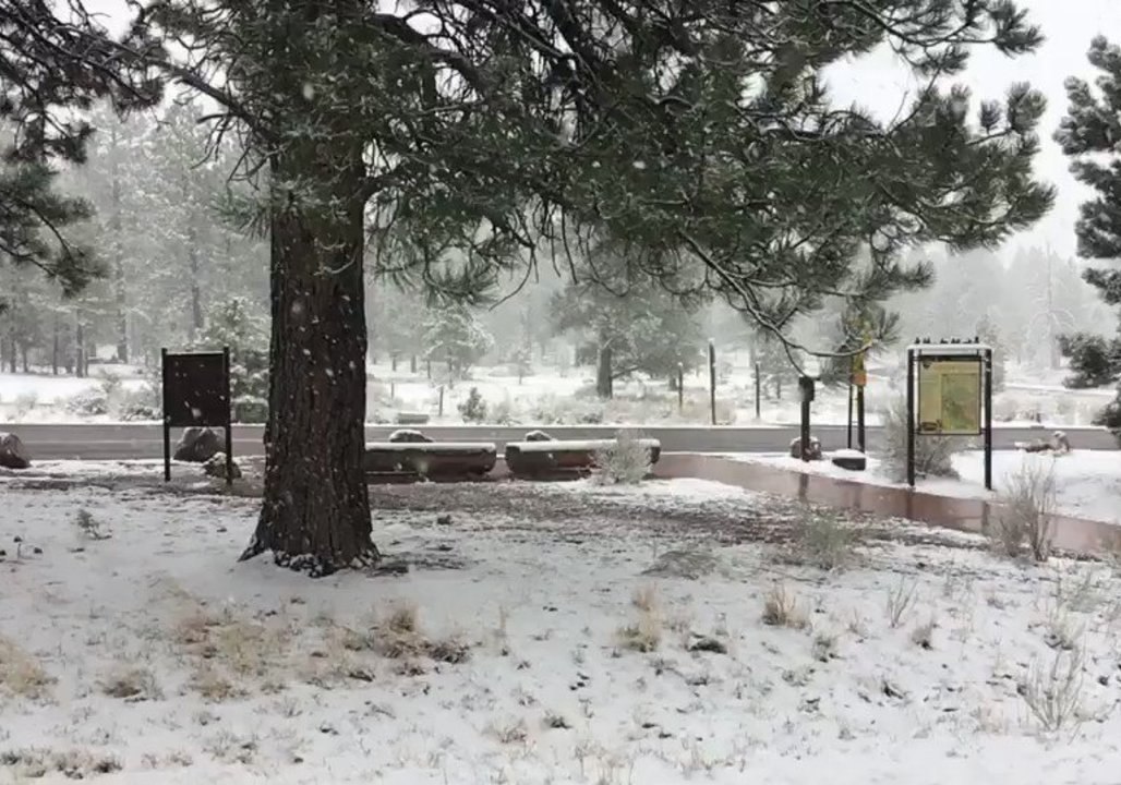 'Perfect May Weather' May Include Snow in Utah National Park