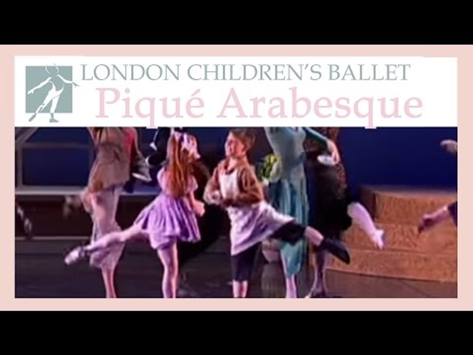 Pique Arabesque demo | LCB: Ballet Shoes 2001