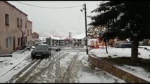 Report TV - Kukës, foto të bukura nga reshjet e borës