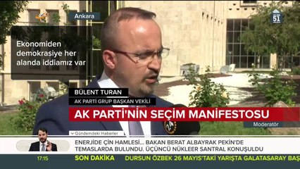 AK Parti'nin seçim manifestosu