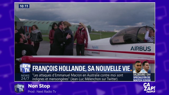Le tendre câlin entre François Hollande et Julie Gayet