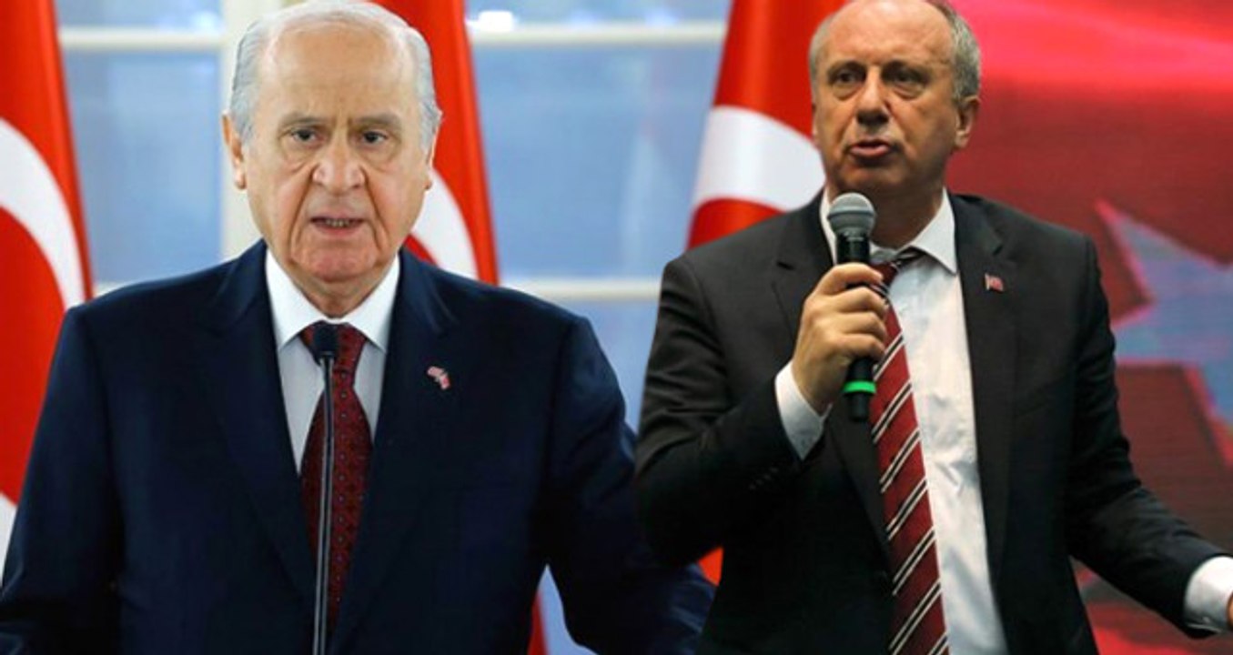 Bahçeli'den İnce'nin Adaylığı İçin Sert Sözler: MHP'ye Husumet Besleyen Şahıs Aday Oldu