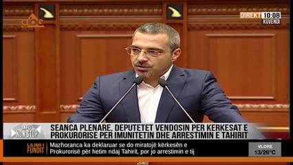 Tahiri: Mirëpres çdo vendim, nuk pres ta gjej të drejtën në parlament