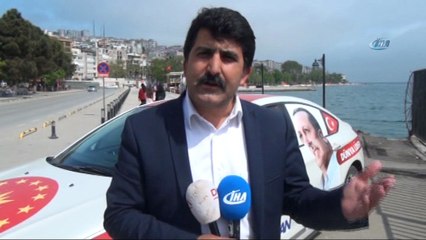 Cumhurbaşkanı Erdoğan'a destek için Türkiye turuna çıkan Özavcı Sinop’ta