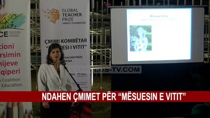NDAHEN ÇMIMET PËR “MËSUESIN E VITIT”