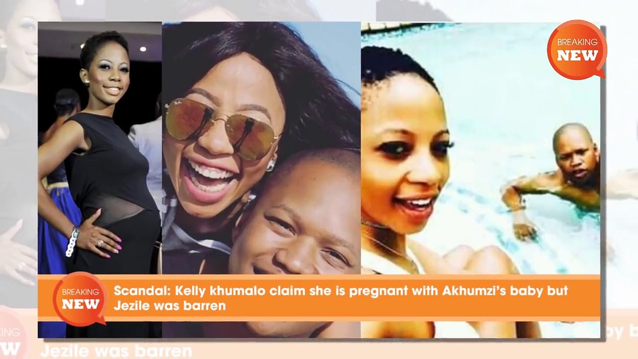 Scandal: Kelly khumalo claim she is pregnant with Akhumzi ...