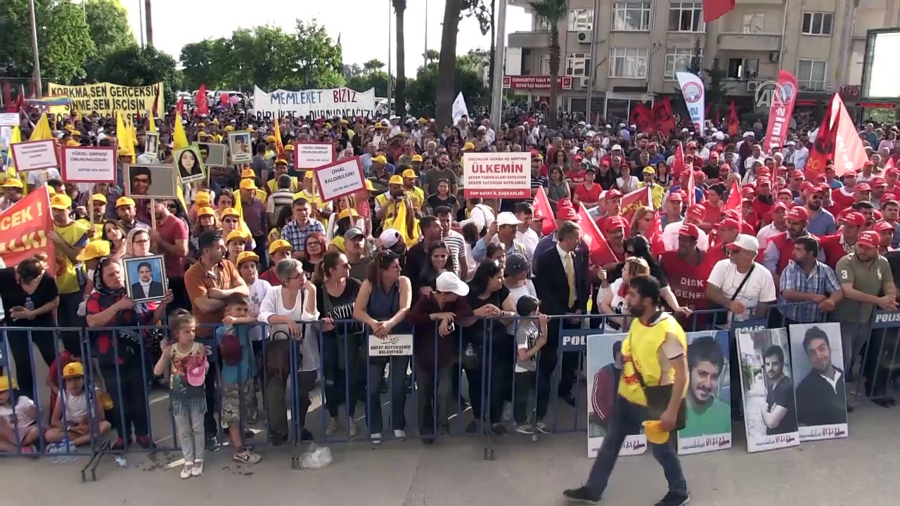 1 Mayıs Emek ve Dayanışma Günü - HATAY