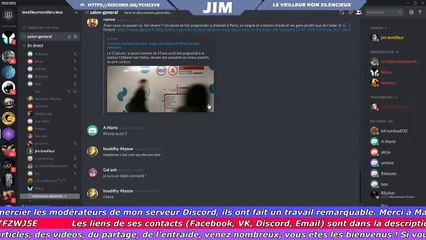 Jim Leveilleur - Live Discord du dimanche 28 janvier 2018 - partie 2