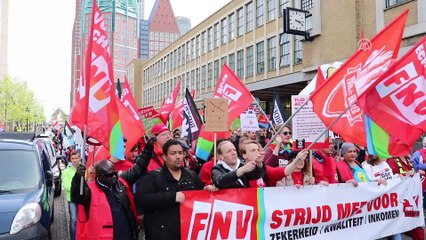 Hollanda'da 1 Mayıs kutlamaları - LAHEY