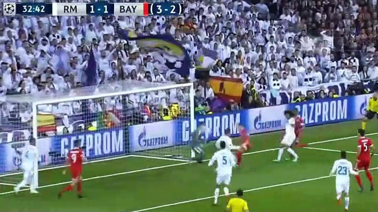 Résumé Real Madrid 2-2 Bayern Munich buts Benze...