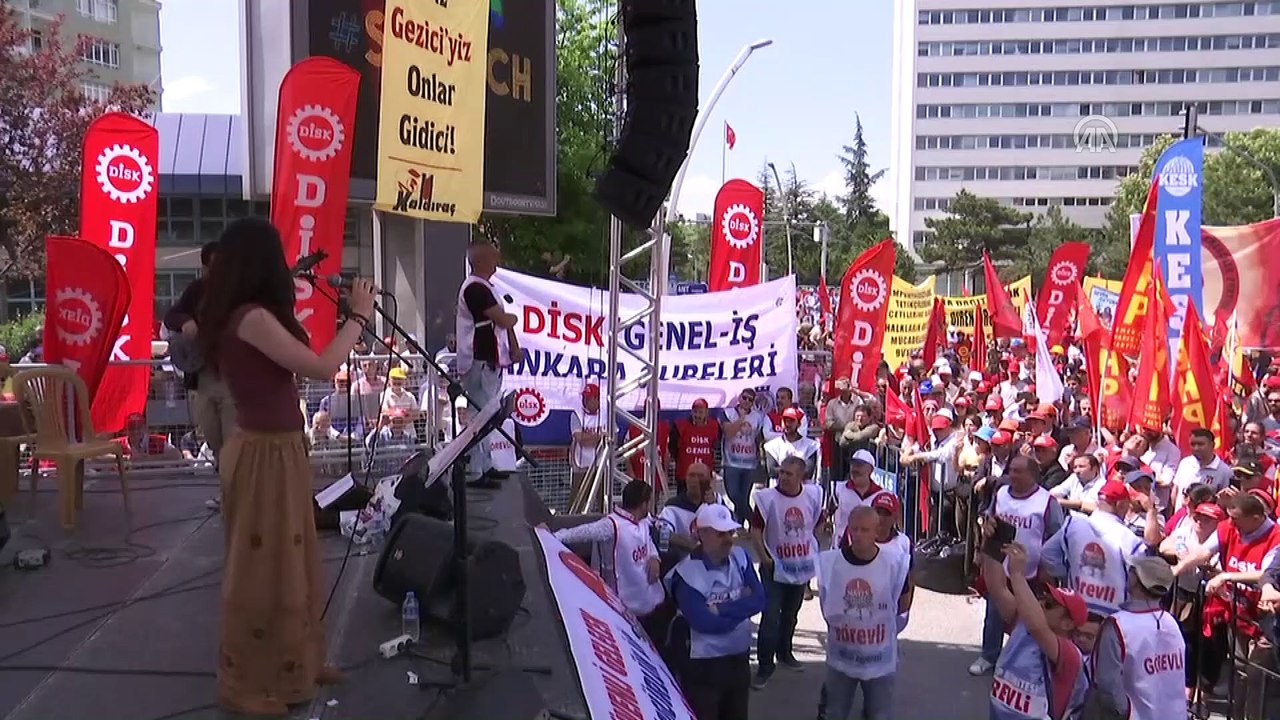 Başkentte 1 Mayıs Emek ve Dayanışma Günü kutlaması - ANKARA