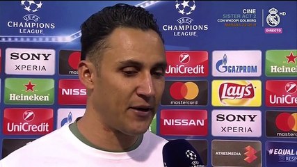 Keylor Navas: "Estamos haciendo historia, hay que disfrutarlo"