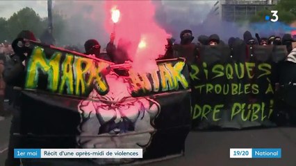 1er-Mai : un après-midi de violences à Paris