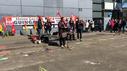 1er mai a Guingamp : le comité de santé prend la parole (3)