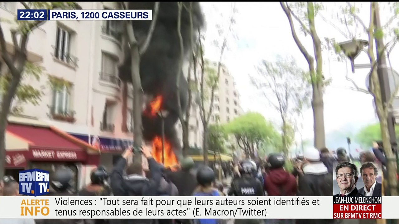 Paris, 1 200 casseurs