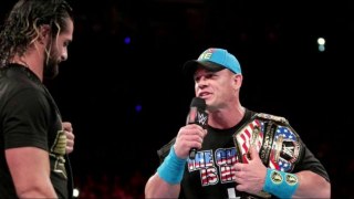 WWE The Monday Night Seth Rollins Vs John Cena Money Bank Match 2018