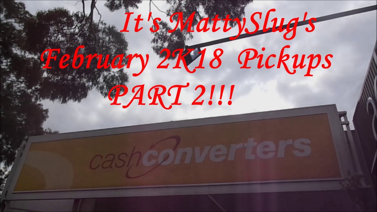 MattySlug's February 2018 Pickups PART 2!!!