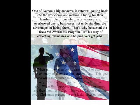 Damon Berg hire a veteran awareness program