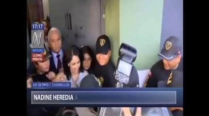 NADINE HEREDIA SALIÓ EN LIBERTAD Y YA SE ENCUENTRA EN CASA
