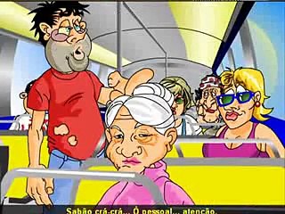 Piada - O Bêbado no Ônibus