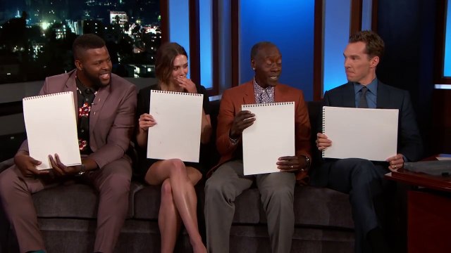 Cast of Avengers- Infinity War Draws Their Characters