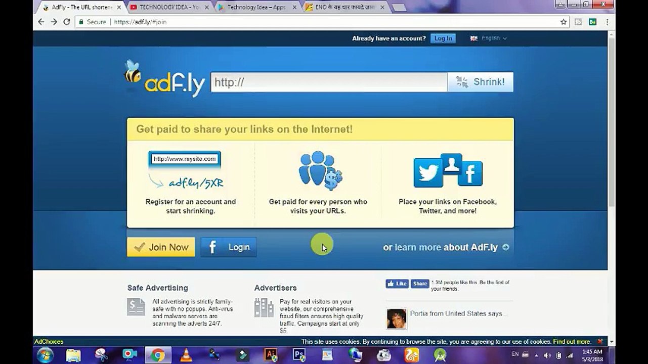 how to make money from adf.ly | क्या है इससे पैसे कैसे कमाए |