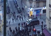 Protesters Flee Police During May Day Protests in Paris
