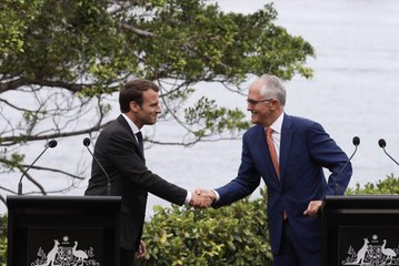 Conférence conjointe avec le Premier ministre australien Malcolm Turnbull