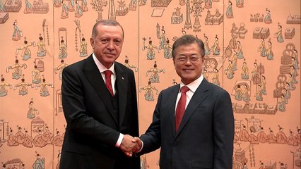 한·터키 정상회담..."판문점 선언 환영" / YTN