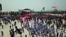 Maltepe Miting Alanı’ndaki son durum havadan görüntülendi