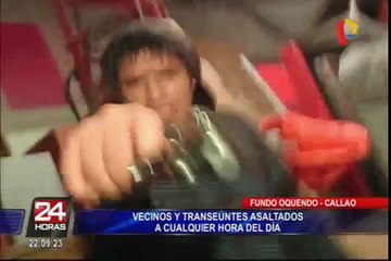 Callao: roban baterías de cuatro camiones en la puerta de vivienda