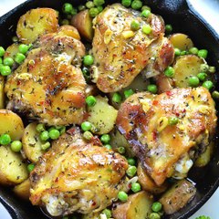 Quick & Easy Chicken Vesuvio Recipe | OMG Chocolate Desserts