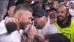Sergio Ramos sings with fans after Real Madrid reach Champions League final - Real Madrid 2-2 Bayern Munich 01.05.2018