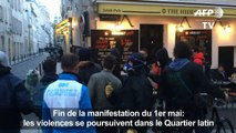 1er Mai: violences dans le Quartier latin, haut lieu de Mai 68